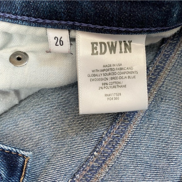 Edwin Bree Jeans Deja Vu 26 - Picture 4 of 7